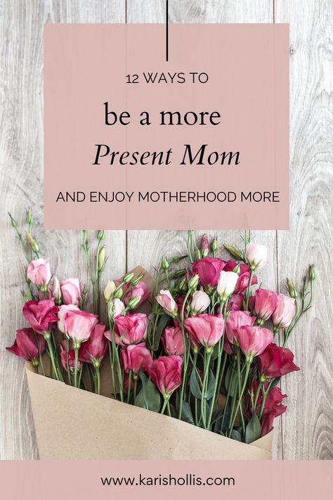 Want to be a more present mom? Here are some present parenting habits + practices that you can implement to help bring your full attention to your children | motherhood + parenting | avoid mom guilt | be a present mom | present parenting | habits + routines | mom life | mom hacks Colicky Baby, Mom Support, Parenting Help, Mom Guilt, Night Time Routine, Presents For Mom, Mom Hacks, Busy Mom, Quality Time