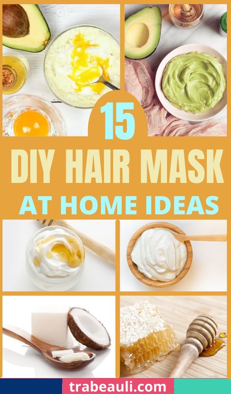 DIY hair mask Hair Mask For Bleached Damaged Hair, Good Hair Mask For Curly Hair, Hair Mask For Hair Fall Control, Banana Hair Mask Deep Conditioning, Greek Yogurt Hair Mask, Diy Hair Mask Black Women, Hair Mask For Flaky Scalp, Diy Fenugreek Hair Mask, Diy Hair Masks For Curly Hair