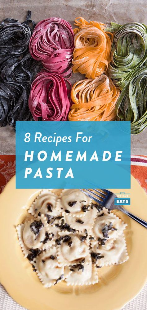 Homemade Pasta Dough Flavors, Homemade Pasta Machine, Easy Diy Pasta Noodles, Vegetable Pasta Recipes Healthy, Recipes Using Fresh Pasta, Homemade Noodle Recipes Fresh Pasta, Pasta Noodles Recipes Homemade, Handmade Pasta Without Machine, Fresh Italian Pasta Recipes