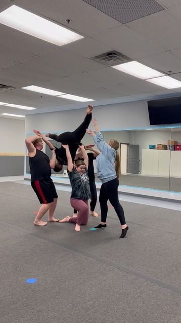 5 Person Dance Lifts, 3 Person Dance Lifts, Dance Lifts Group, Lifts Dance, Partner Tricks, Dance Lifts, Back Walkover, Neural Pathways, Simon Peter