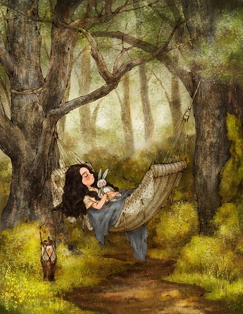 The Diary Of A Forest Girl | Bored Panda Art Mignon, Forest Girl, 캐릭터 드로잉, Dreamy Art, Illustration Character Design, Girly Art, Whimsical Art, Cute Illustration, Face Drawing