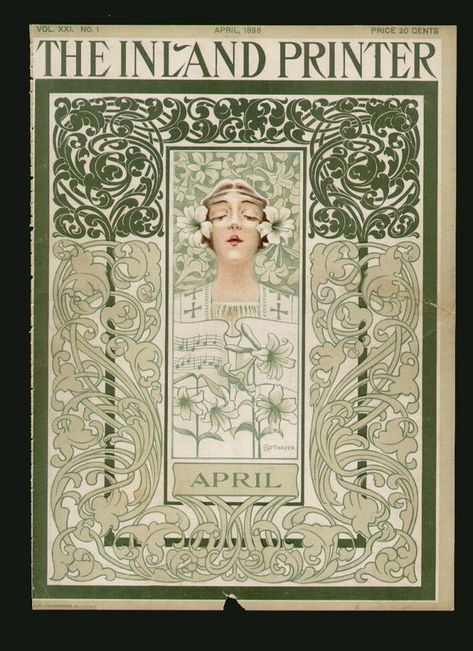 Vintage Book Covers, Alphonse Mucha, Los Angeles, Printer Cover, Typography Graphic Design, Lace Inspiration, Old Commercials, Art Nouveau Illustration, Typography Graphic