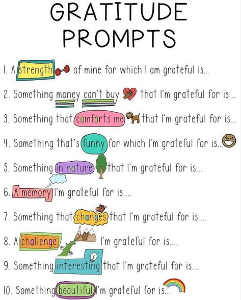 Gratitude Is The Best Attitude! | 😊☺️😊☺️😊☺️😊☺️ Journal Prompts For Kids, Gratitude Board, Gratitude Prompts, Gratitude Activities, Gratitude Journal Prompts, Daily Journal Prompts, Gratitude Challenge, Gratitude Affirmations, Journal Writing Prompts