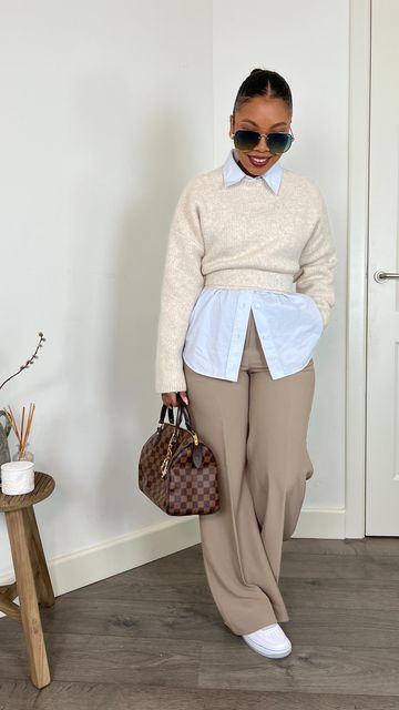 Chic Professional Outfit Business, Business Casual Hbcu, Sunday Casual Outfit Church, Corporate Baddie Winter Outfits, Modest Outfits Aesthetic Trendy, Winter Outfit Office Business Casual, Casual Outfit For Black Woman, Black Women Aesthetics, Black Woman Elegant Outfit