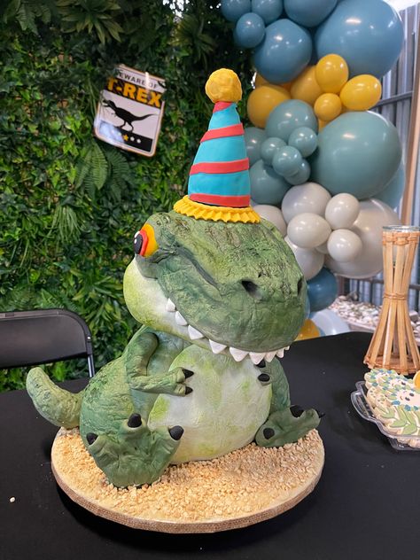 Pie, Dinosaur Cake 3d, Gold Dinosaur Cake, 3d Dinosaur Cake, Trex Cake, Triceratops Cake, Feathered Dinosaurs, Tooth Cake, 3d Dinosaur