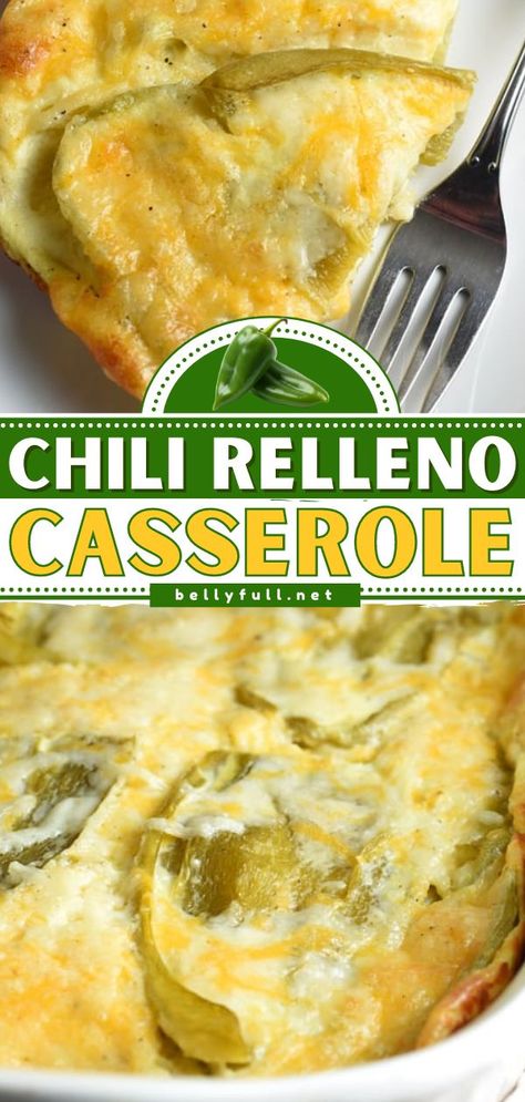 Chili Relleno Casserole, breakfast casserole, brunch recipes