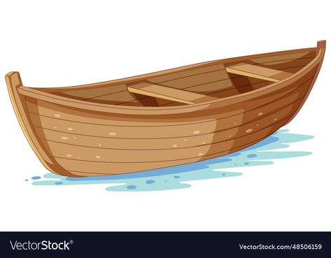 Cartoon Boat, Boat Cartoon, Boat Vector, Boat Sailing, Wooden Paddle, Paddle Boat, A Cartoon, Cartoon Illustration, Transparent Png