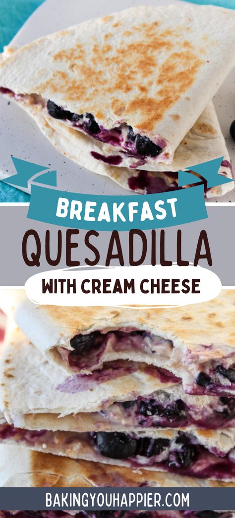 Cheap Healthy Breakfast, Dessert Quesadilla, Easy Kids Breakfast, Cream Cheese Breakfast, Cheap Breakfast, Breakfast Quesadilla, Cinnamon Cream Cheese, Easy To Make Breakfast, Toddler Breakfast