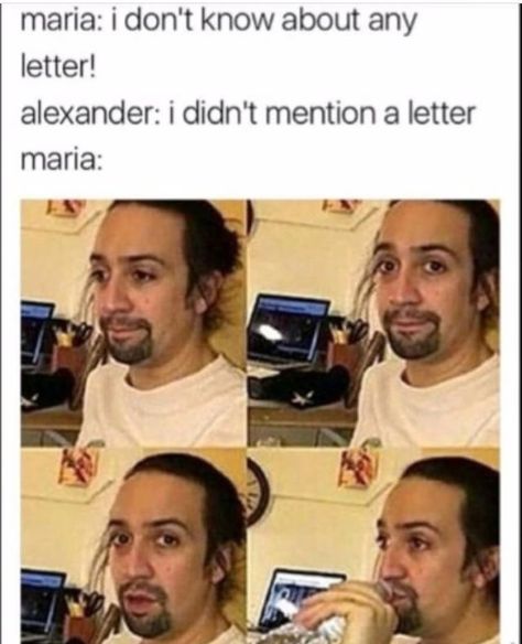 Never realized this cause he did say that he hid the letter, ran to her face, and said this is what you set up. Not once he brought up the letter nor did he have it with him Humour, Hamilton Comics, Hamilton Jokes, Hamilton Lin Manuel Miranda, Hamilton Lin Manuel, Hamilton Broadway, Hamilton Fanart, Aaron Burr, Hamilton Funny