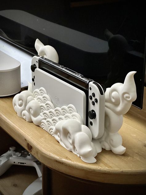 3d Printed Switch Stand, 3d Printed Nintendo Switch, Switch 3d Print, Cottagecore 3d Print, 3d Printer Aesthetic, D&d 3d Print, Aesthetic Things To 3d Print, 3d Printing Games, 3d Printed Aesthetic