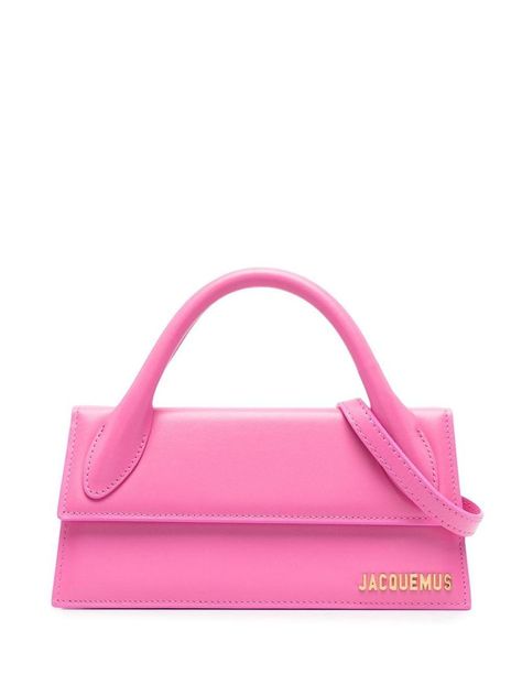 Pink Jacquemus Bag, Jacquemus Le Chiquito Long, Le Chiquito Long, Pink Mini Bag, Jacquemus Bags, Jacquemus Le Chiquito, Jacquemus Bag, Pink Shoulder Bags, Top Handle Handbags