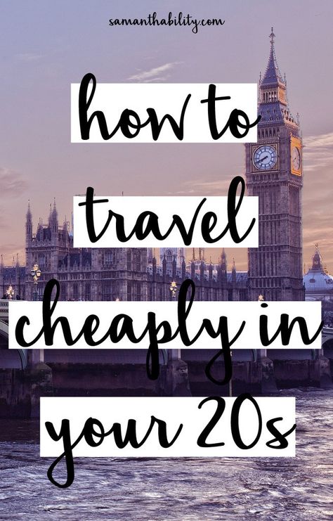 How to travel cheaply in your 20s! Easy and inexpensive ways to travel as a millennial in your 20s. Koh Lanta Thailand, Your 20s, House Sitting, Budget Travel Tips, Ways To Travel, Future Travel, Cheap Travel, Travel Goals, Travel Tattoo