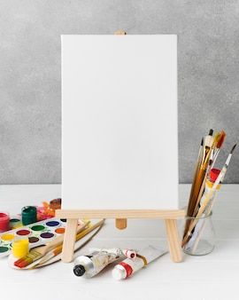 Background For Painting, Canvas On Easel, Canvas Background, Paper Background Design, Brush Art, Photo Frame Design, Paint Canvas, Watercolour Paint, Pottery Painting Designs