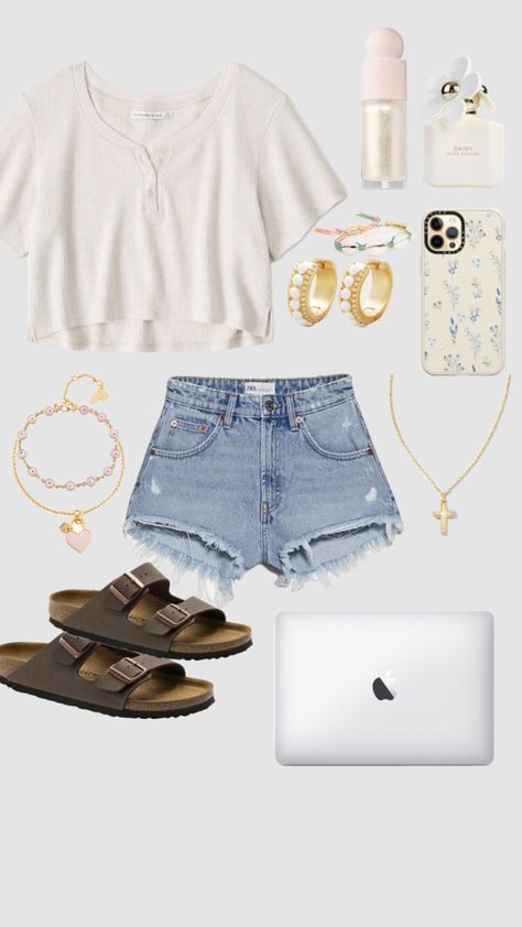 Summer Preppy, Casual Preppy Outfits, Preppy Summer Outfits, Outfit Inspo Summer, Cute Lazy Day Outfits, Trendy Outfits For Teens, Cute Preppy Outfits, Cute Outfits For School, Trendy Summer Outfits