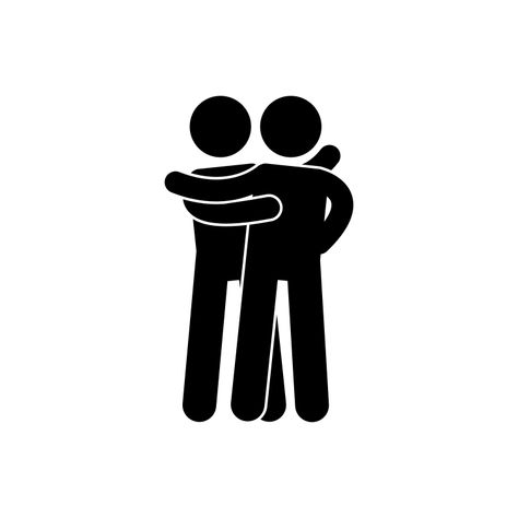 Fun Symbols, Hug Friendship, Hug Images, People Hugging, Friends Hugging, Home Icon, Vector Png, Hug You, Free Icons