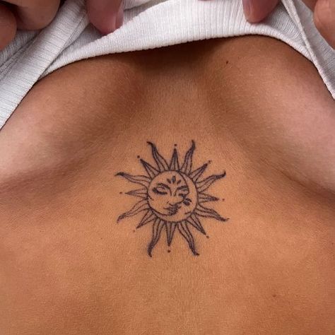 Small Matching Tattoos With Meaning, Side Sun Tattoo, Cover Up Before And After Tattoo, Be The Energy You Want To Attract Tattoo, Light Patchwork Tattoo, Tattoo Sur Les Cotes, Come As You Are Tattoo, Coming Out Tattoo, Front Of Ankle Tattoo