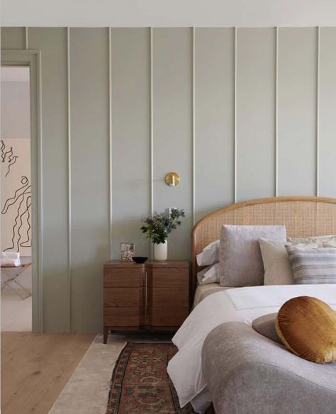 25. #decorhomeideas Perete Accent, Wood Feature Wall, Bilik Tidur, Hus Inspiration, Design Master, Design Case, Home Staging, New Room, Guest Bedroom