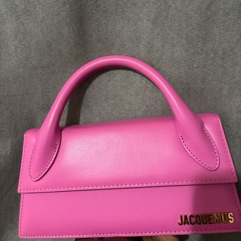 Jacquemus Pink Chiquito bag Blue Jacquemus Bag, Bags Jacquemus, Jacquemus Bags, Jacquemus Bag, Denim Crossbody, Holt Renfrew, Nike Acg Jacket, Nike Sweater, Swim Shoes