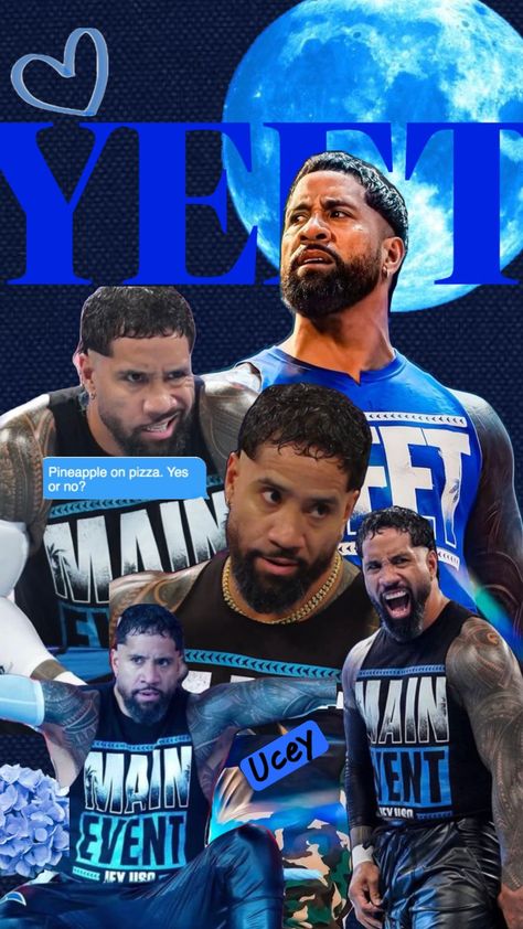 Jey Uso Jey Uso Wallpaper, Samoan Men, Batman Joker Wallpaper, Wwe Funny, Roman Reigns Wwe Champion, Roman Regins, Wwe Pictures, Dance Basics, Cute Hair Colors