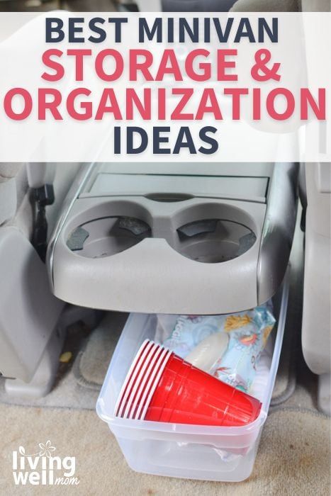 Mini Van Storage Ideas, Car Snack Storage, Mini Van Organization Ideas, Minivan Organization Ideas, Toyota Sienna Organization, Mini Van Hacks, Mom Van Organization, Mini Van Organization, Van Organization Ideas