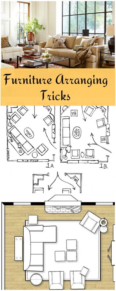 Furniture Arranging Tricks! • Great tips and ideas on how to arrange furniture! #furniturearranging #furniture #diy #howtodecorate #howtoarrangefurniture #arrangingfurniture Furniture Arrangement, Nate Berkus, Arranging Furniture, Corner Furniture, Furniture Placement, Hus Inspiration, Style At Home, Room Layout, Reading Nook