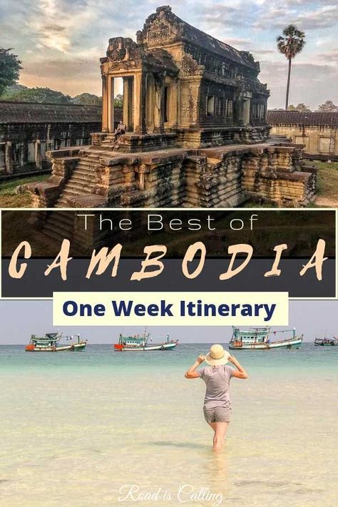 This one week Cambodia itinerary highlights only the best attractions and sights. This country is surprising and shocking at the same time. Check this out and start planning your trip to Cambodia #cambodiatravel #bestofcambodia Tonle Sap, Cambodia Travel Itinerary, Vietnam And Cambodia Itinerary, Cambodia Itinerary, Travel Cambodia, Cambodia Travel, Backpacking Asia, Travel Destinations Asia, Asia Travel Guide