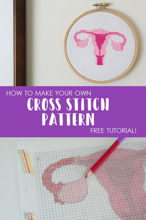 Cross Stitch Present Pattern, Uterus Cross Stitch Pattern, How To Create Cross Stitch Patterns, Cross Stitch Uterus, How To Make A Cross Stitch Pattern, Uterus Cross Stitch, Cross Stitch Patterns Free Printable Charts, Free Cross Stitch Patterns Printable, Free Cross Stitch Patterns To Download