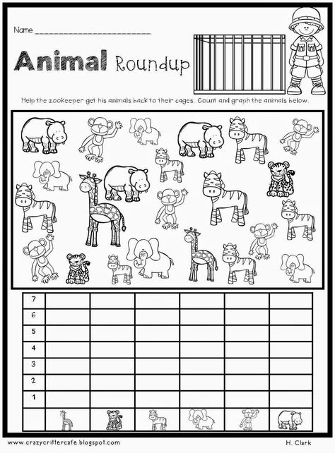 Zoo themed math and literacy printables. Visit blog to print 2 FREEBIES from this pack.  http://www.crazycrittercafe.blogspot.com Animal Math Preschool Activities, Zoo Craft For Preschoolers, Safari Literacy Activities, Wild Animal Worksheets Kindergarten, Zoo Animal Math Activities For Preschool, Wild Animals Activities For Preschool, Wild Animal Worksheets Preschool, Zoo Animal Activities For Kindergarten, Zoo Learning Activities Preschool