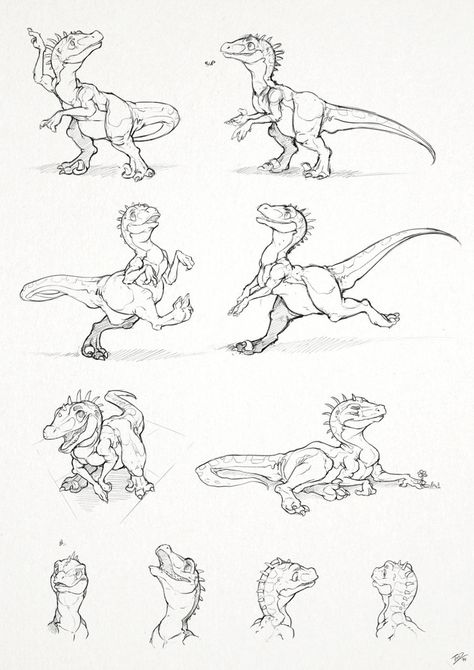 Papo Raptor Sketches by thazumi on DeviantArt Art, Reptiles, Raptor Sketch, Sketch Art, Art Sketches, Anatomy, Sketch, Deviantart, Humanoid Sketch