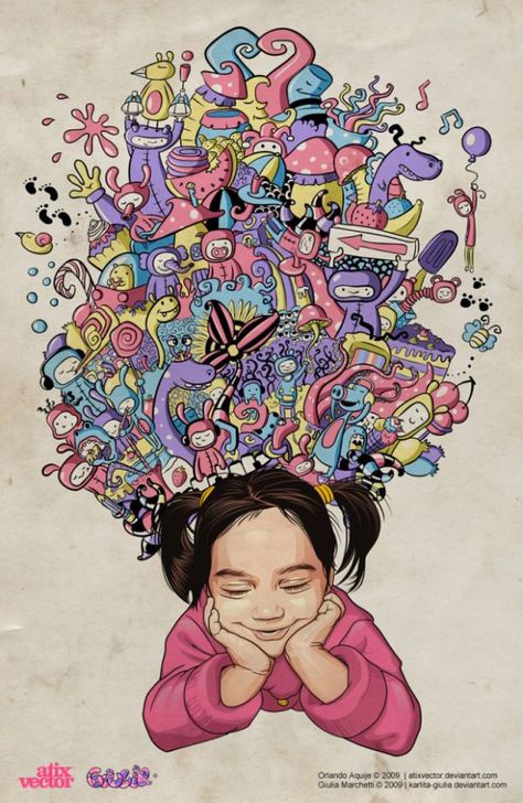 Imagination Illustration, Dream Illustration, Imagination Art, 동화 삽화, Brain Art, Identity Art, Art Club, Pics Art, Art Plastique