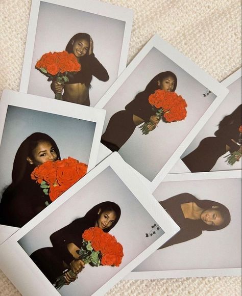 Poloroid Pictures Ideas For Birthday, Polaroid Pictures Birthday, Flower Photoshoot Black Women, Polaroid Birthday Pictures, Birthday Polaroid Pictures, Polaroid Pictures Aesthetic, Poloroid Pictures Ideas, Polaroid Photoshoot, Disposable Camera Photography