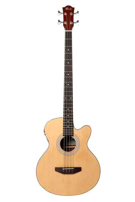 Lindo ACB Series Electro-Acoustic Bass Guitar Musical Instruments, Acoustic Bass Guitar, Custom Bass, Gibson Les Paul, Musical Instrument, Les Paul, Bass Guitar, Acoustic Guitar, Old School