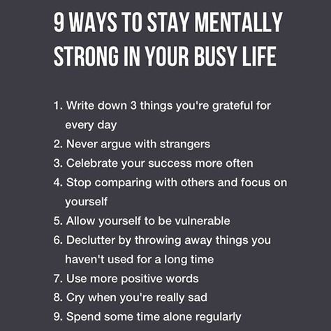 Mentally Strong, Busy Life, Life Advice, Diy Creative, Self Improvement Tips, Emotional Health, Good Advice, How To Better Yourself, Self Development