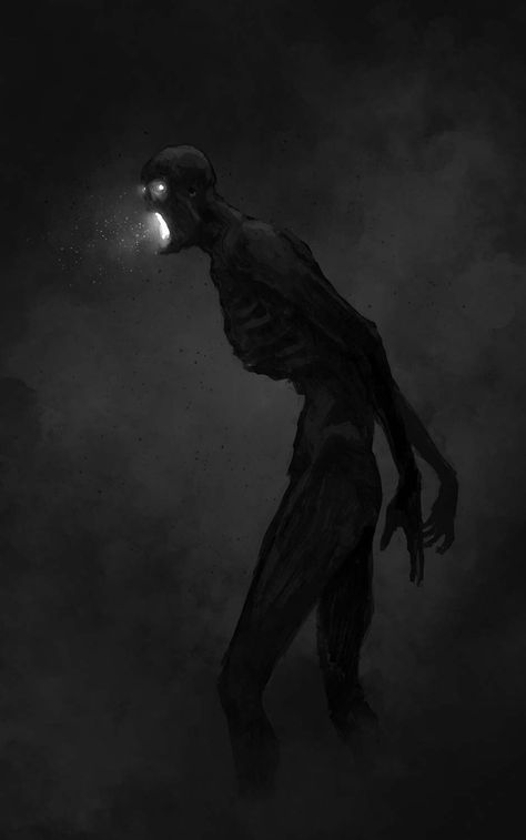 Scary Dark, Shadow Creatures, Shadow Monster, Nightmares Art, Dark Creatures, 다크 판타지, Cosmic Horror, Monster Concept Art, Arte Obscura