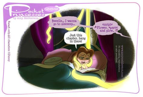 Pocket Princesses 269: Nightlight Pocket Princesses, Amy Mebberson, Pocket Princess Comics, Disney Princess Comics, Disney Princess Memes, Pocket Princess, Disney Princess Cartoons, Share Button, Funny Disney Memes