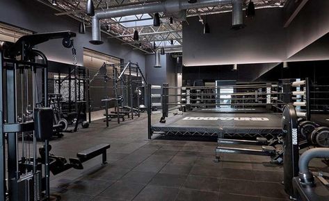 Boxing Gym Design, Dogpound Gym, Ruang Gym, Dream Gym, Dream Home Gym, Gym Design Interior, Boxing Ring, Gym Room At Home, Gym Interior