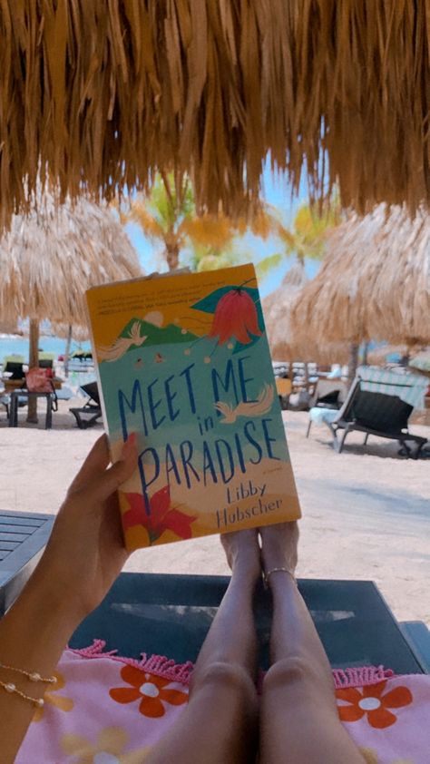 Book read novel bestselling author romance YA young adult Meet Me In Paradise Book, Beachy Books, Books Summer, Beach Reads, Book Vacation, Beach Books, Little Library, Summer Books, Summer Reading Lists