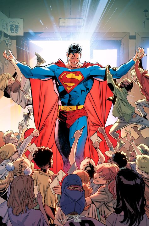 Superman Comic Art, Superman Artwork, Superman Wallpaper, Dc Comics Wallpaper, Action Comics, Superman Family, Superman Art, Univers Dc, Superman Comic