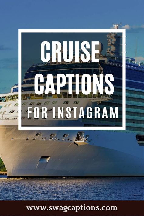 BEST Cruise Captions And Quotes For Instagram Pics In 2022 Cruise Captions, Cruise Vacation Quotes, Reminiscing Quotes, Yacht Quote, Couple Travel Quotes, Vacation Meme, Cruise Quotes, Ship Quotes, Vacation Captions