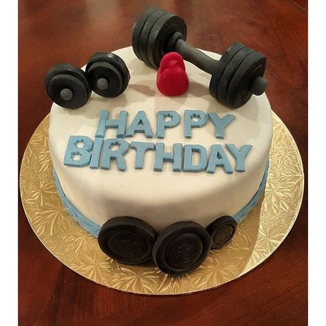 gym fit cakes | Fitness, Health & Well-Being | Fitness-Inspired Cakes, Because Fit ... 18th Birthday Cake For Guys, Crossfit Cake, Fitness Cake, Gym Cake, Birthday Cake For Boyfriend, Cake For Boyfriend, 25th Birthday Cakes, Cake For Husband, Dad Birthday Cakes
