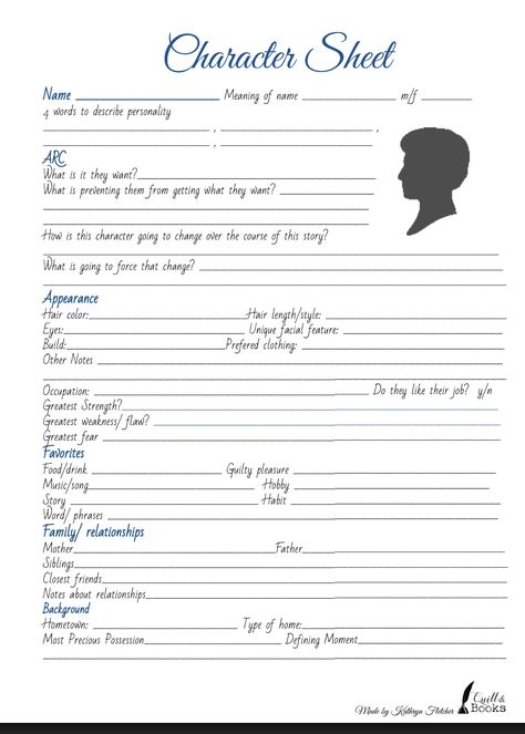 A free Character Sheet on quillandbooks.com Sept 2017 to download the google doc Character Novel Template, Roleplay Character Sheet, Character Cheat Sheet Writing, Book Character Info Sheet, Book Character Sheet Template, In Depth Character Sheet, Character Sheet Writing Worksheets, Character Sheet For Writers, Free Character Sheet