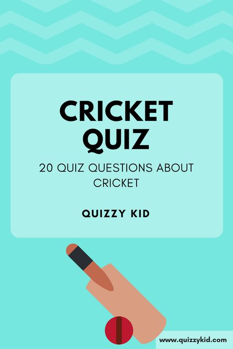 Cricket fans stop here. Test your cricket knowledge with these quiz questions. #cricket #quizzes #kidsactivities #sports Cricket Knowledge, Bible Questions For Kids, Summer Jokes For Kids, Kids Quiz Questions, Christmas Trivia Questions, Quiz For Kids, Time Quiz, Trivia Questions For Kids, Quizzes For Kids