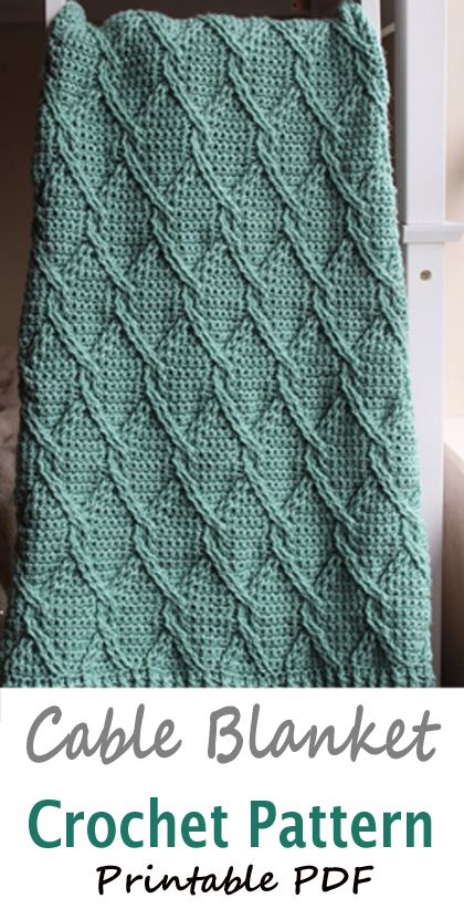 Crochet Cable Blanket, Cables Blanket, Crochet Blanket Tutorial, Crochet Cable Stitch, Crochet Throw Pattern, Crochet Baby Beanie, Crochet Afghan Patterns Free, Crochet Stitches For Blankets, Crochet Afgans