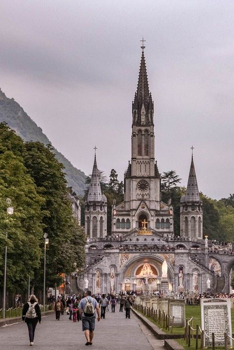 Lourdes Grotto, Healing Water, Lourdes France, Spiritual Travel, Healing Waters, European Destination, Château Fort, Lady Of Lourdes, Our Lady Of Lourdes