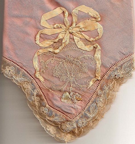 Silk Ribbon Embroidery, Ribbon Art, Vintage Handkerchiefs, Linens And Lace, Ribbon Work, Antique Linens, Antique Lace, Lace Flowers, Vintage Textiles