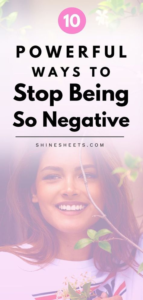 10 Powerful Ways To Be Less Negative  Today, it’s so easy to develop a negative mindset when every single day you’re bombarded with negative news on the media. Mental Training, Healthy Mindset, Nerve Pain, Mindset Quotes, Self Care Routine, Self Improvement Tips, Negative Thoughts, Emotional Health, Positive Mindset