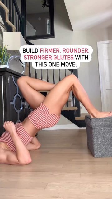 Gympolar™ | Fitness on Instagram: "Build FIRMER, ROUNDER and STRONGER GLUTES with this single leg elevated glute bridge variation 💪🏼 By elevating the feet and performing this move unilaterally, you increase your range of motion and add more load to the glutes. Drop a few sets into your next workout ✔️ Aim for 15-20 reps per leg. . cc: @sandysklarxfit #workoutroutine #gympolar #workouts" Exercise Routines, Elevated Glute Bridge, Single Leg Glute Bridge, Bridge Workout, Leg Workout At Home, Basic Workout, Floor Exercises, Glute Bridge, Best Gym