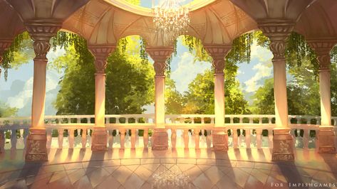 Visual Novel Background for a background by Faesu on DeviantArt Visual Novel Background, Gacha Backgrounds Outside, Royal Background, Casa Anime, Castle Background, Episode Interactive Backgrounds, Anime Places, Black Piano, Fantasy Background