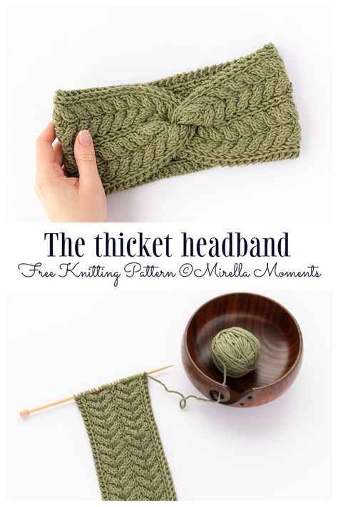 Amigurumi Patterns, Knitting Headbands For Beginners, Twisted Headband Knitting Pattern, Small Knitting Projects Free, Knitted Headband Free Pattern, Knitting Projects Free, Small Knitting Projects, Beanie Knitting Patterns Free, Ravelry Knitting