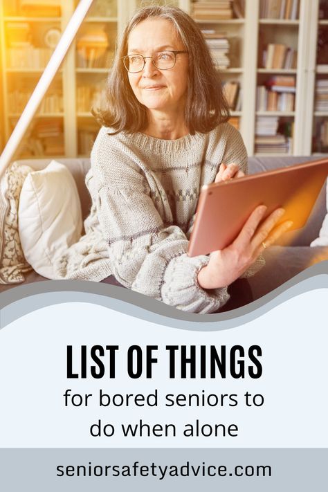 Don’t let boredom get the best of you if you’re a senior living alone! Check out these 10 activities that are perfect for seniors looking for fun things to do. From cooking classes to online gaming groups, there’s something here for everyone. Get creative and get involved today! Things For Seniors To Do At Home, Activities For Older People, Fun Activities For Senior Citizens, Activities For Elderly Men, Things To Do With Elderly People, Caregiving Tools, Activities For Older Adults, Fun Activities For Seniors, Senior Citizen Activities Crafts